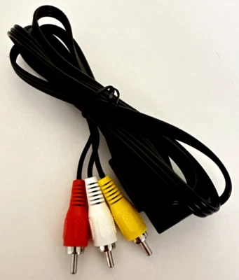 Replacement AV Cable Cord Compatible Nintendo N64 SNES Game Cube Retro Games - Image 1 of 2