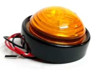 FANALE INGOMBRO LATERALE LED 12V 24V CAR AUTO TUNING FRECCIA ARANCIO UNIVERSALE - Imagen 1 de 5