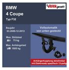 Westfalia Anhngerkupplung abnehmbar +ES 13 spez. fr BMW 4 Coupe F32 BJ 03.14-