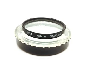 HOYA Star-Six 49mm Filter with Hoya Case - Picture 1 of 1
