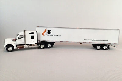 Tonkin Replicas 1/53 HG Transportaciones Trailer with Kenworth w990 Sleeper Cab - Image 1 of 4