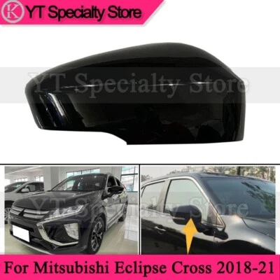Cubierta de espejo retrovisor derecho negro para Mitsubishi Eclipse Cross 2018-2021 Foto 1 de 4
