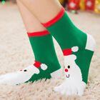 5 Paar Weihnachten Zehensocken Baumwolle Crew Winter Warme Socken