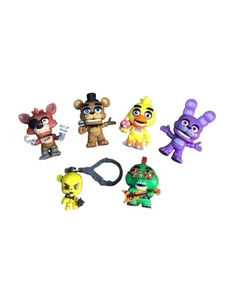 Menge 5 FNAF Five Nights At Freddy's Funko Mystery Mini Figuren + Schlüsselanhänger - Bild 1 von 10