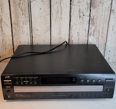 JVC XL-FZ 258 CD Player Compact 5 Disc Automatic Changer-No Remote- TESTED WORKS - Image 1 of 4