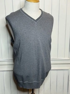 Herren Geoffrey Beene grau Wende Pullover Weste XXL - Bild 1 von 3