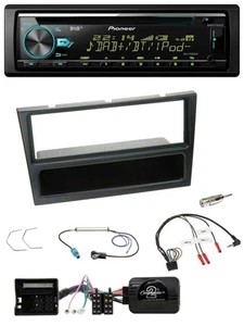 Pioneer DAB Lenkrad CD USB Bluetooth Autoradio für Opel Corsa C 2004-2006 schwar - Bild 1 von 10