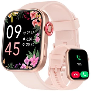 Smart Watch for Women Android & iOS, AI Voice, 1.99" AMOLED Fitness Tracker w... - Picture 1 of 8
