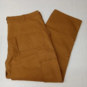 Pantalones de carpintero Brahma de trabajo pesado para hombre talla 40x30 negros calce relajado - Imagen 1 de 3