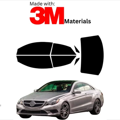 Tinte de ventana precortado para Mercedes Benz Clase E cupé 10-17 cerámica hecho con 3M Foto 1 de 4