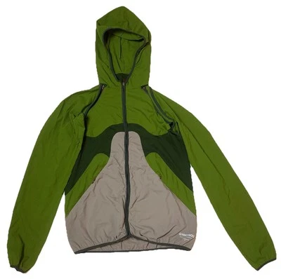 罕见耐克 x Undercover Lab 日本 Gyakusou 绿色/灰色可调式跑步夹克 — 第 1/4 张图片