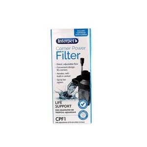 Interpet Internal Corner Power Filter CPF1, 3 Month Service Pack, 3 x Cartridge - Picture 1 of 1