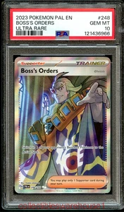 Pokemon Paldea Evolved Boss's Orders 248 PSA 10 - Bild 1 von 2