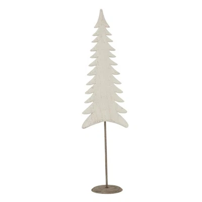 Hill Interiors White Washed Pine Tree Christmas Decoration HI5303