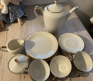 Bavaria Elfenbein Porzellan M 34 Mit Goldrand - Bild 1 von 3