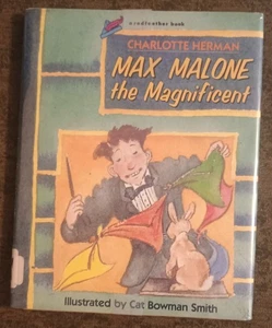 Max Malone the Magnificent by Charlotte Herman - hardcover book - 1993 - 1st ed - Imagen 1 de 1