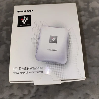 Generador de iones móvil Sharp IG-DM1S-W blanco nuevo en caja ¡Envío gratuito! Foto 1 de 4