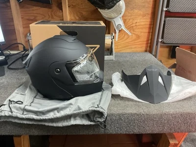 Fly Racing Odyssey Modular Adventure Dual Sport Helmet Matte Black Size Medium - Image 1 of 4