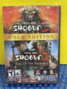Total War Shogun 2 Fall If The Samurai GOLD EDITION- SEALED NEW - Picture 1 of 3