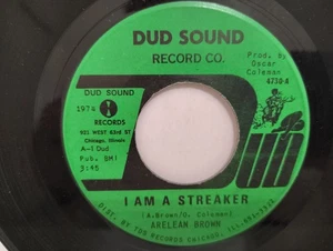 ARLEAN BROWN - "I AM A STREAKER - WHY I LOVE YOU" / DUD SOUND RECORDS 1974 - Bild 1 von 2
