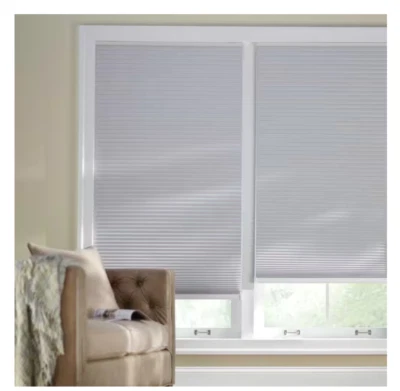 Cellular Shadow White Blackout Shades - Can be CUSTOMIZED - In Stock - Image 1 of 4
