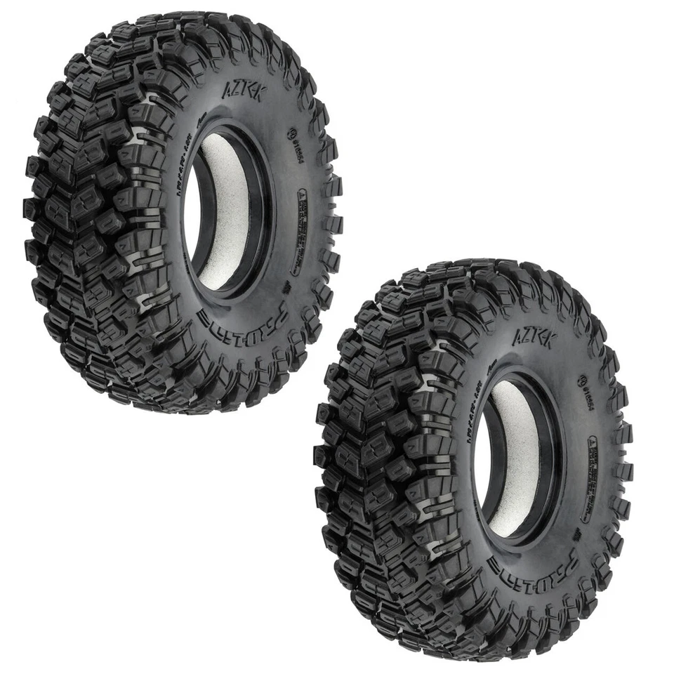 Pro-Line PRO1025403 1/10 Aztek Predator Front/Rear 1.9" Rock Crawling Tires (2) - Image 1 of 4