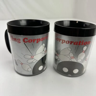 Taza De Café Plástica Bowling Corporation Of America Honor Award (Lote De 2) - Imagen 1 de 4