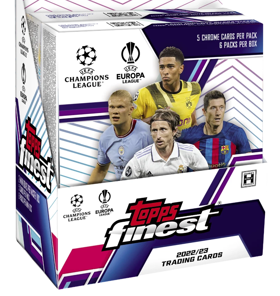 2022-23 Topps Finest UEFA Club Competitions Complete Your Set - Image 1 of 1