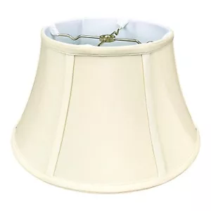 Royal Designs Shallow Drum Bell Billiotte Lamp Shade, Eggshell, 13 x 19 x 11.... - Picture 1 of 9