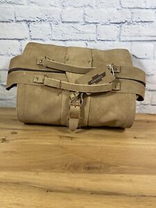 Mojave suede Chevrolet travel bag. EUC Super Nice! Must Have For A Chevy Fan!