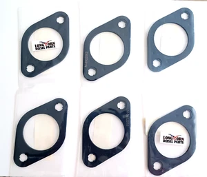 Exhaust manifold Gaskets ( Qty 6 ) for Cummins 6CT ref # 3932063 Made in USA - Picture 1 of 3