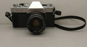Cámara de película vintage Mamiya/Sekor MSX 500 35 mm réflex, hecha en Japón, sin probar - Imagen 1 de 7