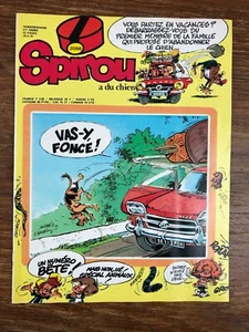 SPIROU Nr 2098 (Juni 1978) KOMPLETT mit Poster FLUGZEUG SPAD in schönem Zustand - Bild 1 von 2