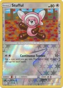 Stufful 181/236 Cosmic Eclipse Reverse Holo Rare Pokemon Card - Picture 1 of 1
