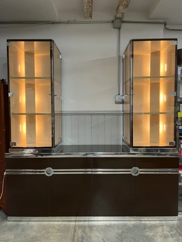 Vintage Pierre Cardin Buffet Bar Cabinet 1970’s Cover