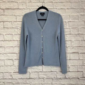 Brooks Brothers 346 maglione cardigan donna grande lana merino preppy casual - Foto 1 di 9