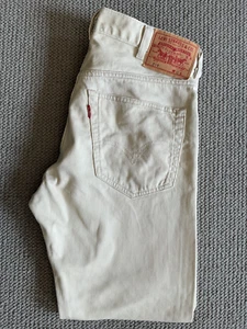 LEVIS 519 Bedford cords, size 32" W, 28” L. ecru/cream colour - Picture 1 of 9