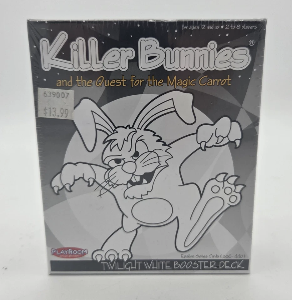 Playroom Entertainment Killer Bunnies 2004 Twilight White Booster Expansion