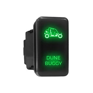DUNE BUGGY - LED Push Button Replacement for TOYOTA (1.54 x 0.83 in) Green - Picture 1 of 3