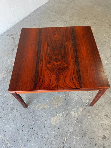 Rosewood Mid-Century Danish Modern Square Coffee Table Cocktail Side End Cover