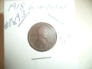 1918 Lincoln Wheat Cent - Bild 1 von 3