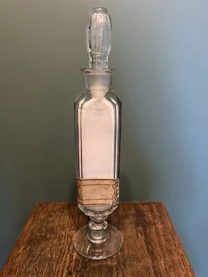 Flacon & Verrerie Pharmacie & Apothicaire XIX Eme Pharmacy Bottle & Glassware n2 - Photo 1/4