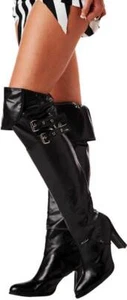 California Costume Deluxe Boot Covers Halloween Accessory Adult Women 60360 - Picture 1 of 2