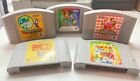Mario, Donkey Kong, Kirby, Pokemon, Puyo - Japanese Nintendo 64 - GAME LOT - US*