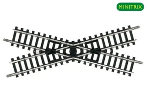 Minitrix 14958 incrocio 30°, N, nuovo - Foto 1 di 1
