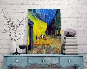Cafe Terrace At Night Van Gogh Painting Giclee Canvas Print Art Home Decor Wall - Picture 1 of 7
