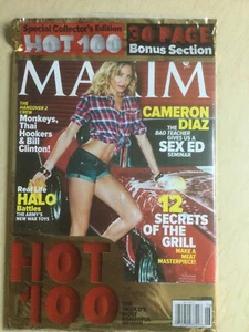Maxim HOT 100 June 2011 CAMERON DIAZ sexy cover Sealed Megan Fox OLIVIA MUNN - Picture 1 of 2
