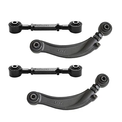 LYKT 4pcs Adjustable Arms Alignment Rear Camber&Toe Kit for Hyundai&Kia 4WD - Image 1 of 4