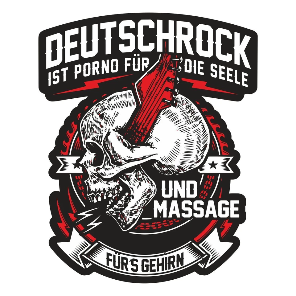 SPAß KOSTET Aufkleber Wetterfest Deutschrock Porno für die Seele Deutsche musik rock oi