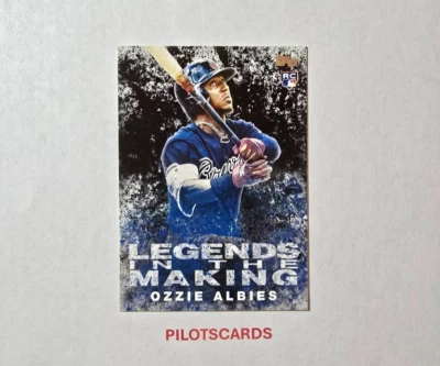 (ITEM B665) OZZIE ALBIES - 2018 TOPPS LEGENDS IN THE MAKING SERIES 2 #LITM4 - Image 1 of 2